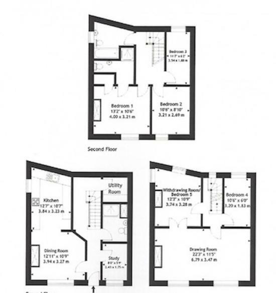Lauras Townhouse Apartments Lansdown Slope Townhouse Бат Екстер'єр фото